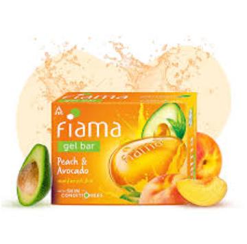 FIAMA GEL BAR PEACH AVOCADO 125GM*4 RS.275