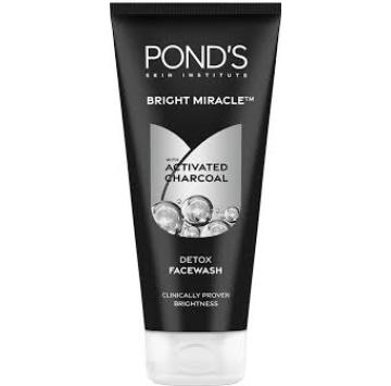 PONDS ACTIVATED CHARCOAL FACE WASH 50GM