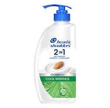 HEAD SHOULDERS COOL MENTHOL 2IN 1 SHAMPOO 650ML