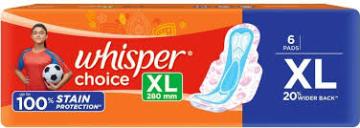 WHISPER ULTRA XL PADS 6 280MM