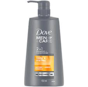 DOVE MEN 2IN1 THICK STRONG SHAMPOO 650ML
