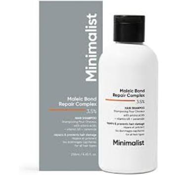 MINIMALIST HAIR SHAMPOO MALEIC BOND REPAIR COMPLEX 250ML RS.599