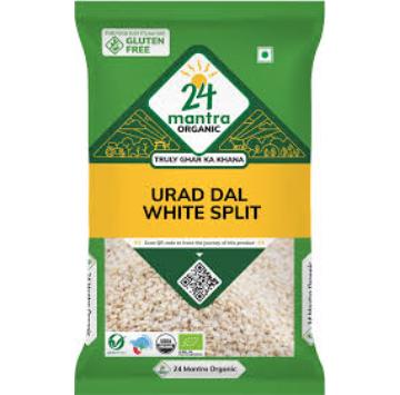 24 MONTHRA URAD SABUT WHITE 500GM RS.155