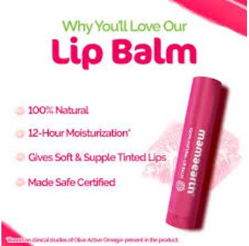 MAMAEARTH VITAMIN E RASPBERRY LIP BALM 4GM RS.199