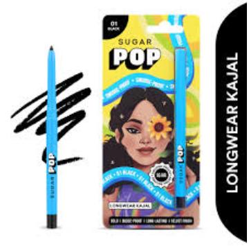 SUGAR POP KAJAL 01 BLACK 0.30GM