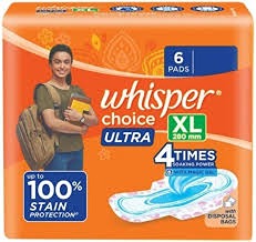 WHISPER CHOICE ULTRA 6N