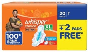 WHISPER CHOICE ULTRA 20N