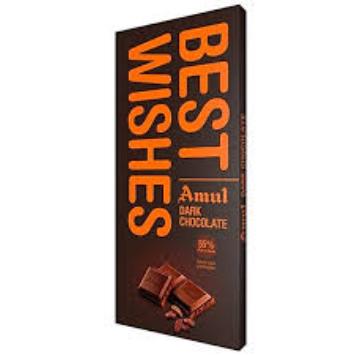 AMUL BEST WISHES DARK CHOCOLATE 150GM