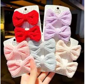AMR BOW HAIRCLIP 1PAIR