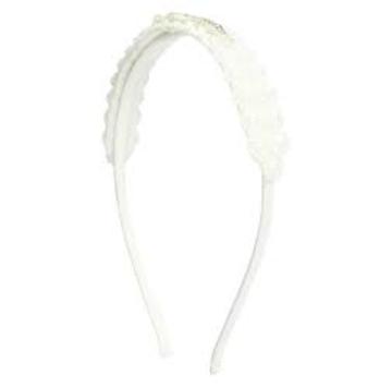 AMR WHITE STONE HAIR BANDS 1N