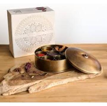 AMR BRASS SPICE BOX 2999
