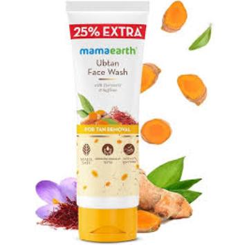 MAMAEARTH UBTAN FACE WASH 125ML