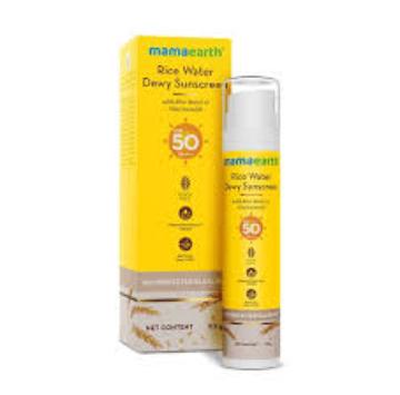 MAMAEARTH RICE WATER DEWY SUNSCREEN 50GM