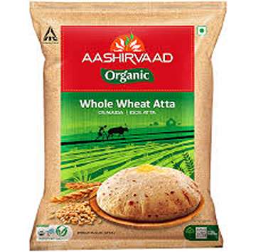 AASHIRVAAD ORGANIC WHOLE WHEAT ATTA 5KG