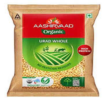 AASHIRVAAD ORGANIC URAD WHOLE 500GM