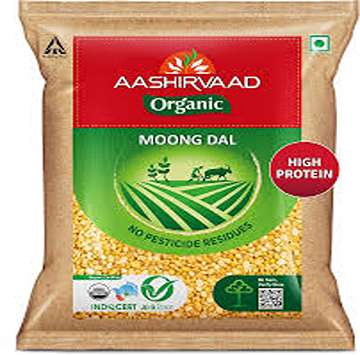 AASHIRVAAD ORGANIC MOONG DAL 1KG