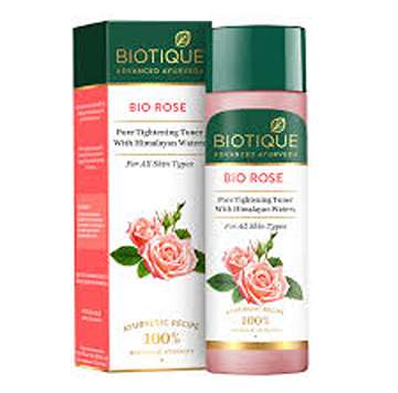 BIOTIQUE ROSE PORE TIGHTENING TONER 120ML
