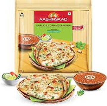 AASHIRVAAD GARLIC CORIANDER NAAN 400GM