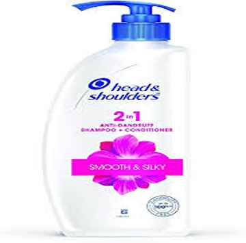 HEAD SHOULDERS SMOOTH SILKY 2IN1 SHAMPOO 650ML