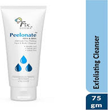 FIX DERMA PEELONATE AHA BHA FACE BODY CLEANSER 75GM