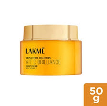 LAKME VIT C BRILLIANCE NIGHT CREAM 50GM