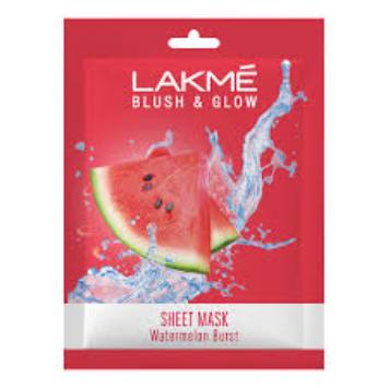 LAKME BLUSH GLOW WATERMELON SHEET MASK 25ML