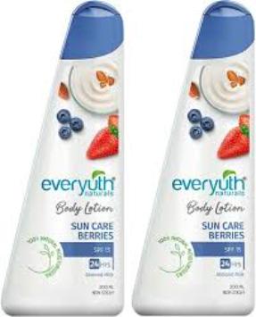 EVERYUTH SUN CARE BERRIES BODY LOTION 100ML
