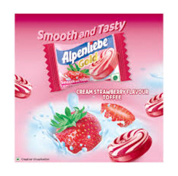 ALPENLIEBE CREAM STRAWBERRY FLAVOUR TOFFEE