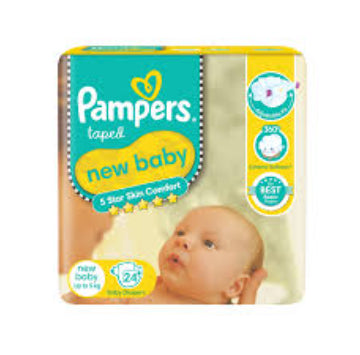 PAMPERS NEW BABY 24 BABY DIAPERS