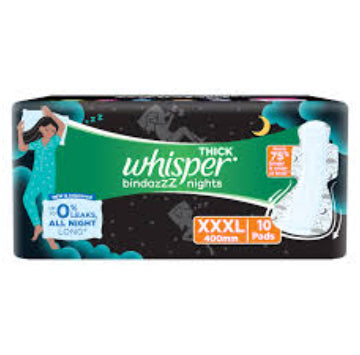 WHISPER BINDAZZ NIGHTS XXXL 10N