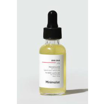 MINIMALIST AHA BHA FACE EXFOLIATOR 30ML