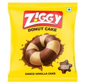 ZIGGY DONUT CAKE CHOCO VANILLA 47GM