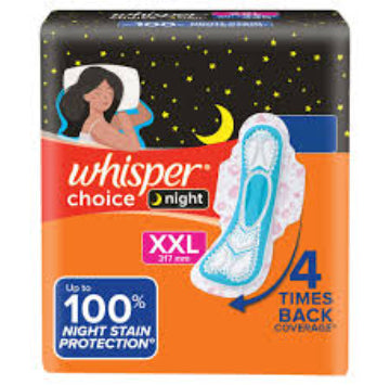 WHISPER CHOICE NIGHT XXL 4P