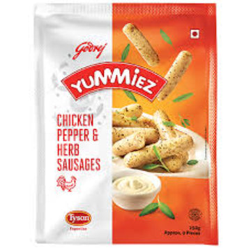 YUMMIEZ C P HERB SAUSAGES 250G