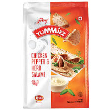 YUMMIEZ CHICKEN P H SALAMI 250G