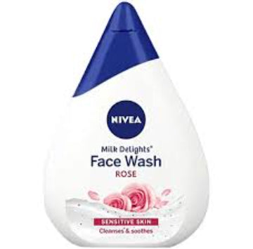 NIVEA ROSE FACE WASH 100ML