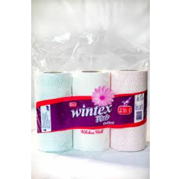 WINTEX FAB KITCHEN ROLL 3IN1 6P