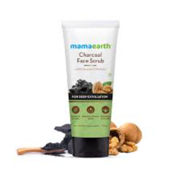 MAMAEARTH CARCOAL FACE SCRUB 100ML