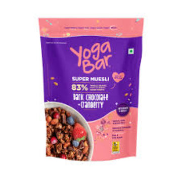YOGA BAR MUESLI CHO CRANBERRY 400GM