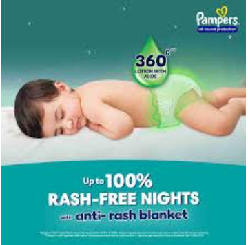 PAMPERS ANTI RASH XL 16P