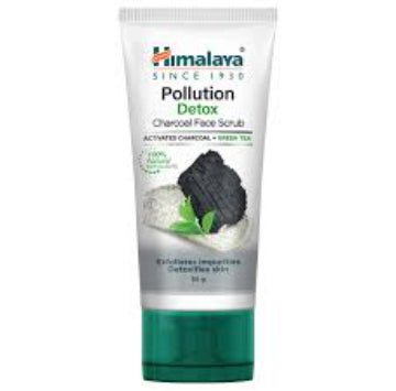 HIMALAYA DETOX CHARCOAL FACE SCRUB50G