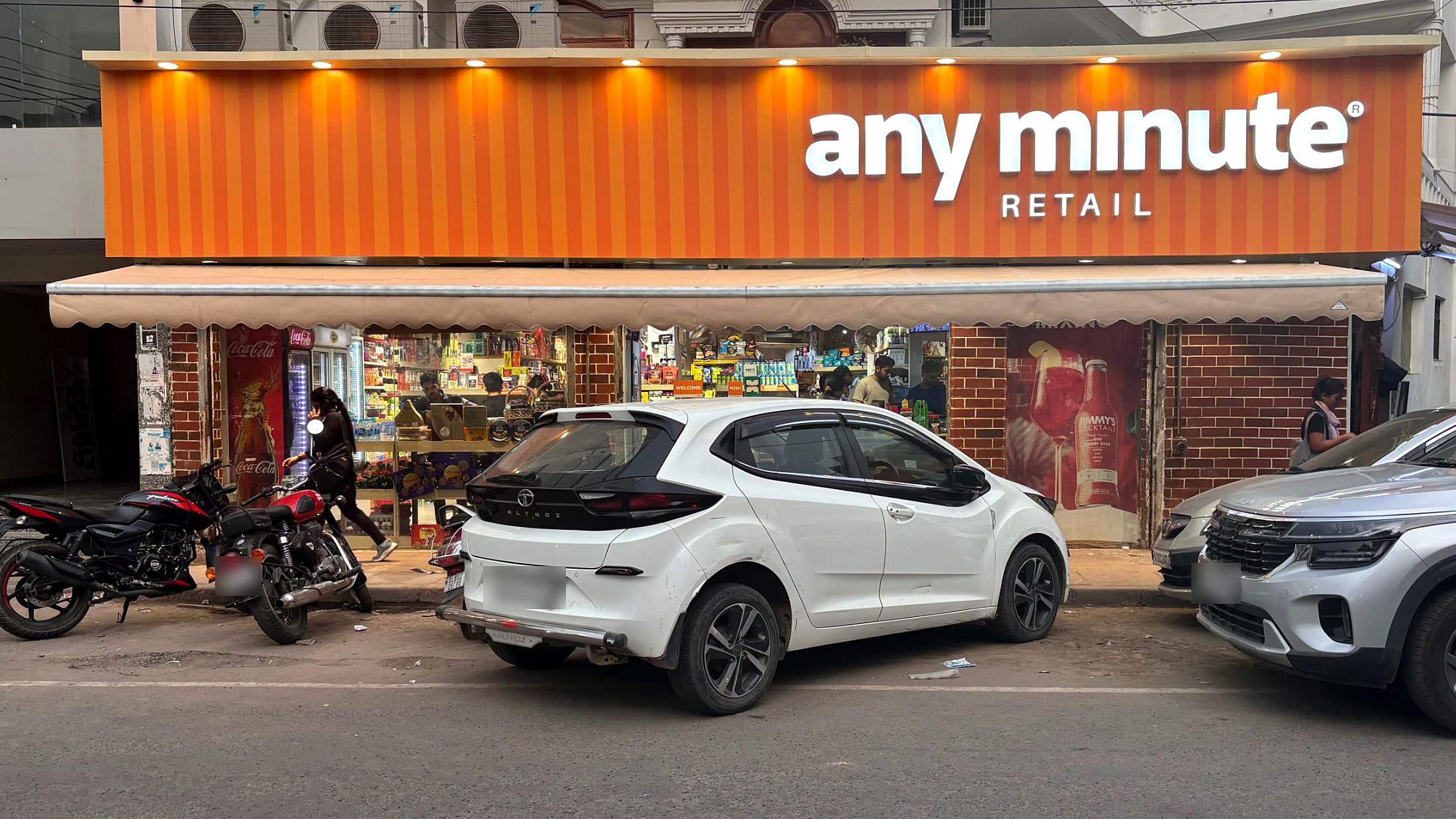 The Any Minute Retail store in Delhi